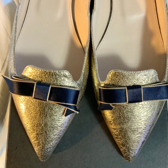 J CREW pointed toe flats NEW size 12